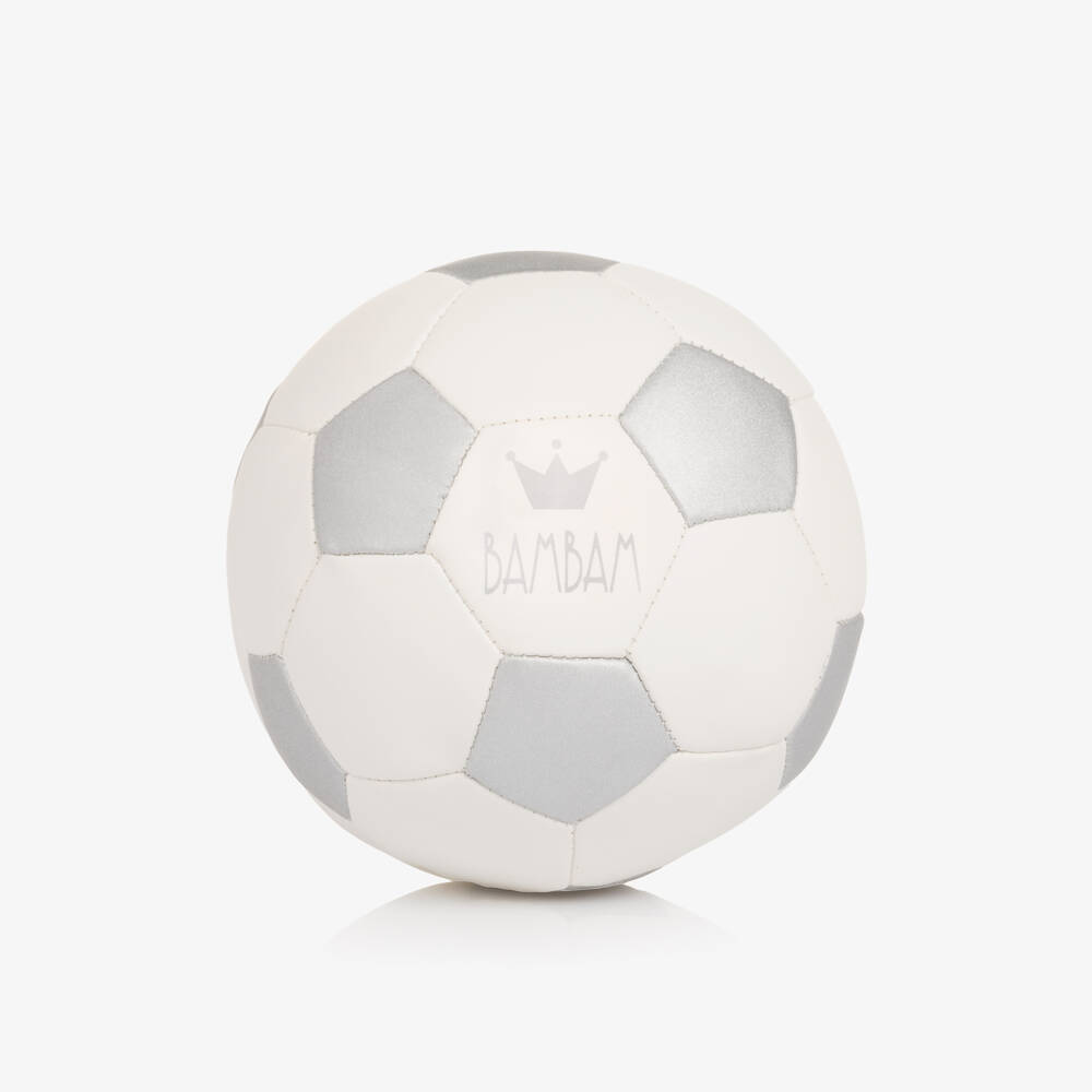 Bam Bam-White Mini Football (36cm) | Childrensalon