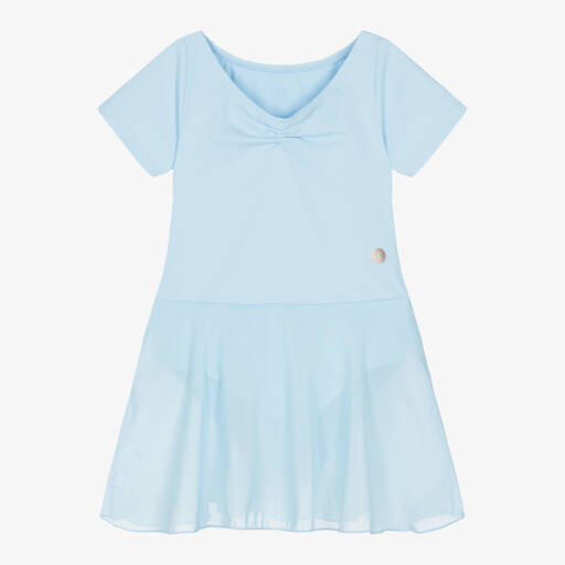 Danskin-Girls Blue Leotard Dress | Childrensalon