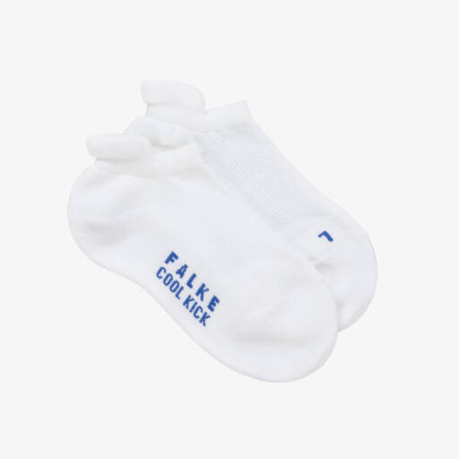 Falke-White Trainer Socks | Childrensalon