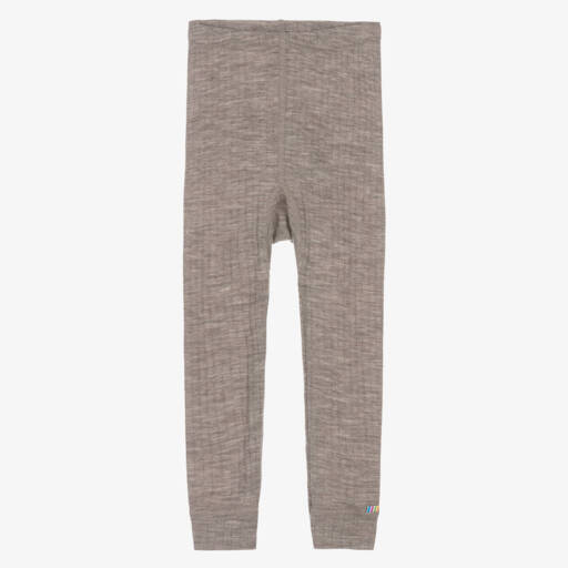 Joha-Beige Merino Wool Leggings | Childrensalon