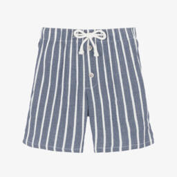 Laranjinha-Boys White Cotton Sailboat Graphic T-Shirt | Childrensalon