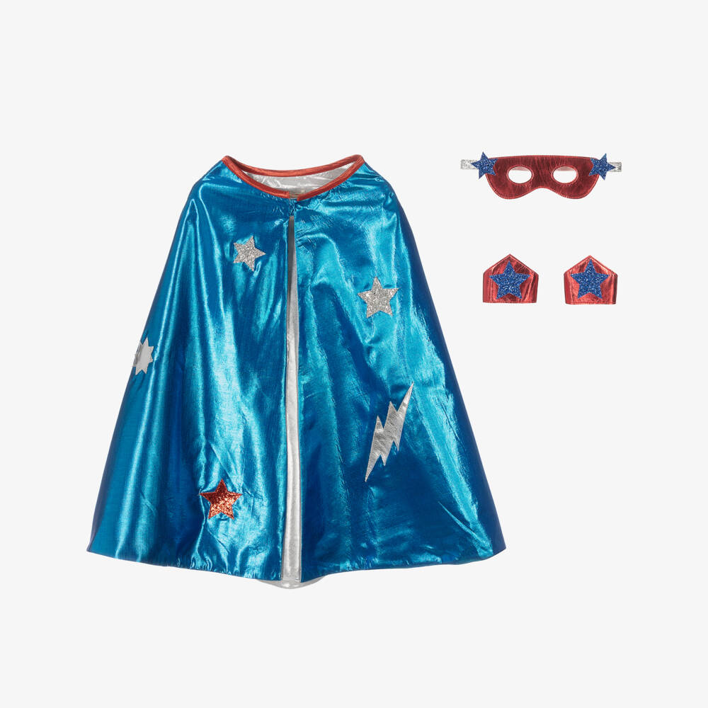 Meri Meri-Blue Superhero Costume Set | Childrensalon