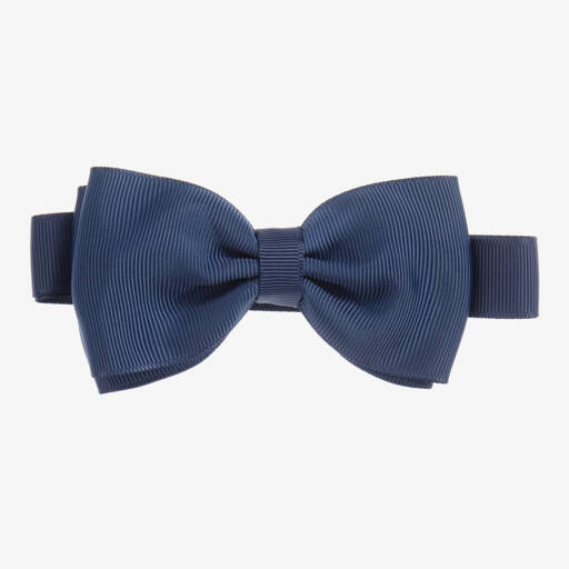 Milledeux-Boys Blue Bow Tie (10cm) | Childrensalon