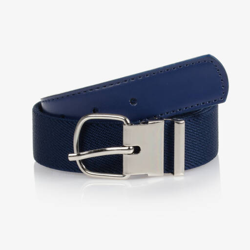 Playshoes-Navy Blue Elasticated Belt | Childrensalon