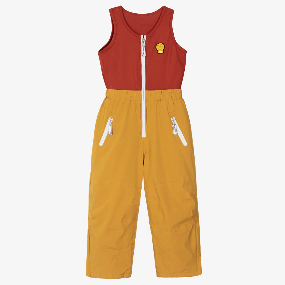 Roarsome-Yellow Cub The Lion Ski Trousers | Childrensalon