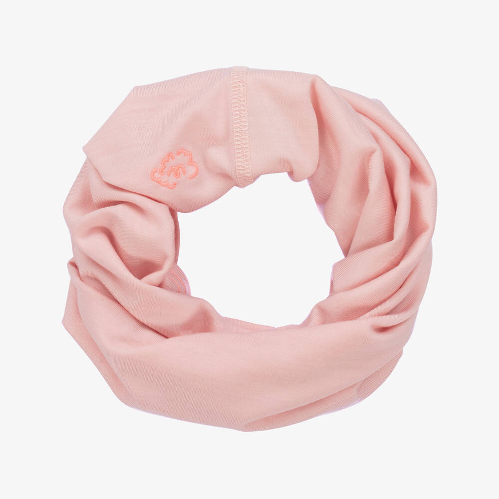 Smalls Merino-Pink Merino Wool Snood | Childrensalon