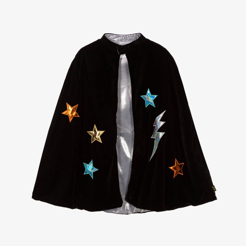 Souza-Black Super Hero Costume Cape | Childrensalon
