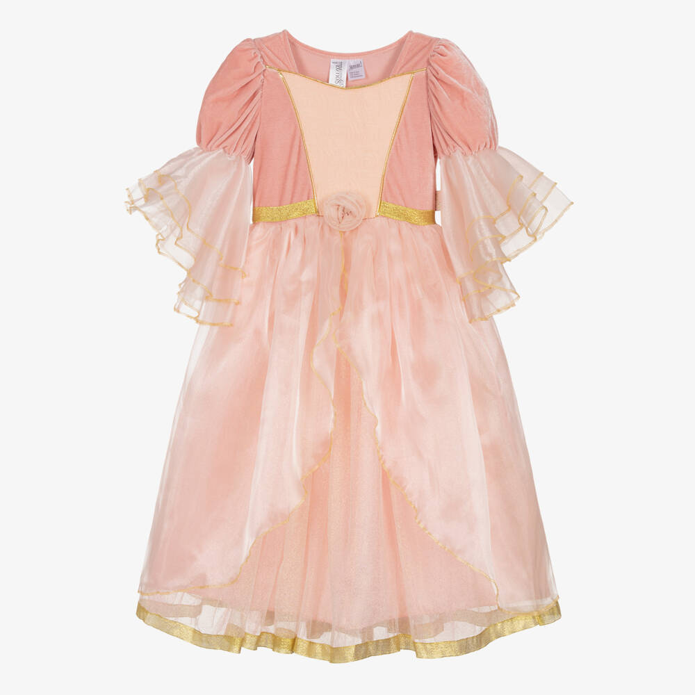 Souza-Girls Pink Organza Princess Dress Costume | Childrensalon