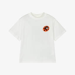 Stella McCartney Kids-Boys Olive Green & Bright Yellow Colourblock Shorts | Childrensalon