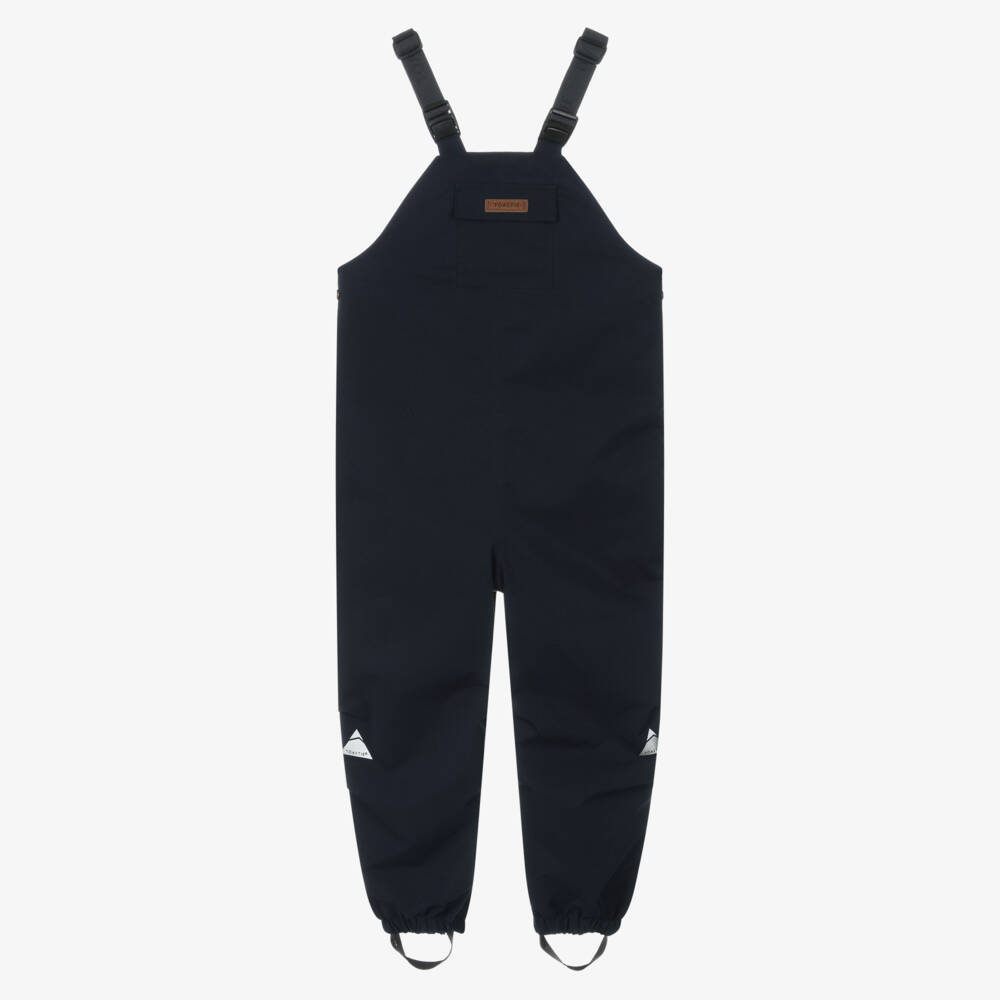 Töastie-Navy Blue Waterproof Rain Trousers  | Childrensalon