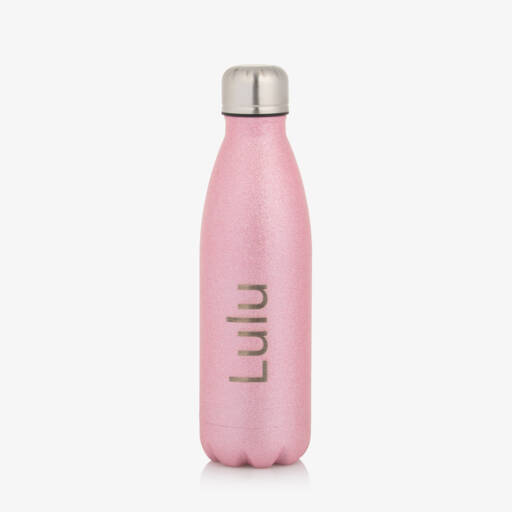 Treat Republic-Personalised Pink Water Bottle (27cm) | Childrensalon