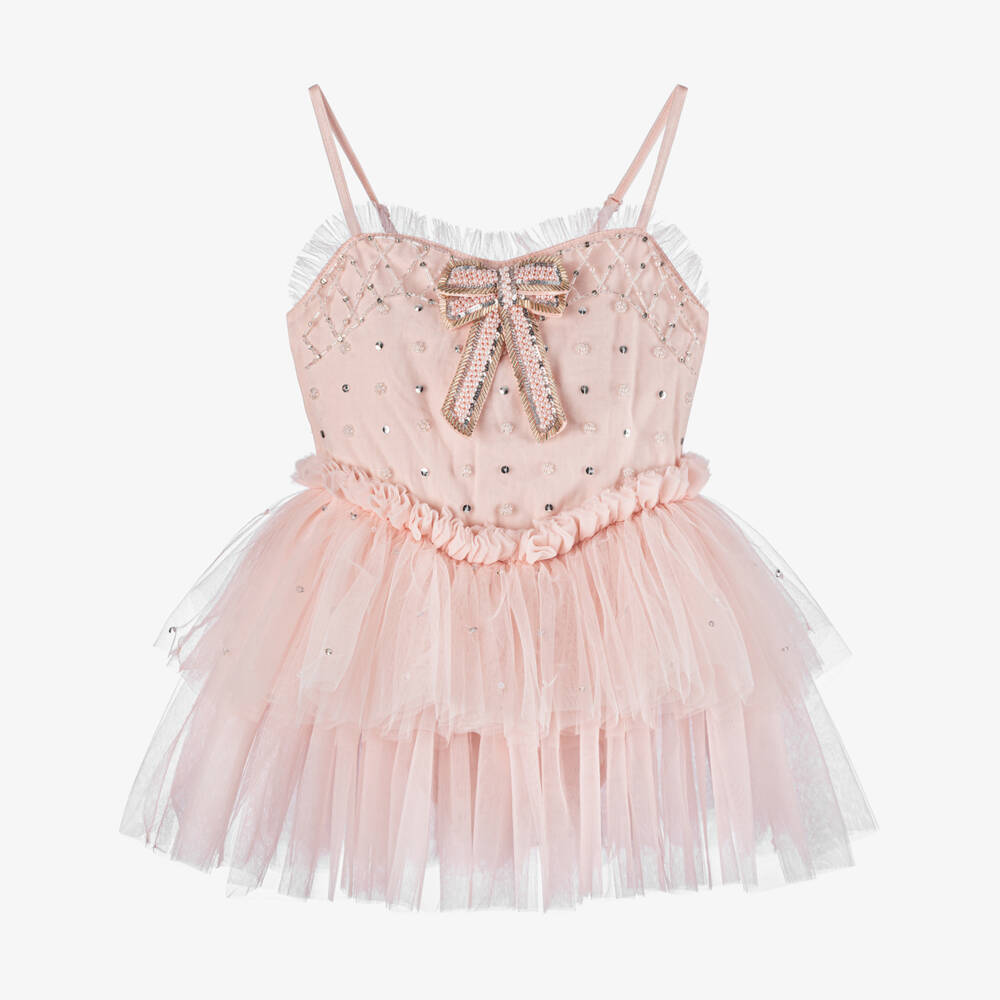 Tutu du Monde-Girls Pink Tulle Ballerina Tutu Dress | Childrensalon