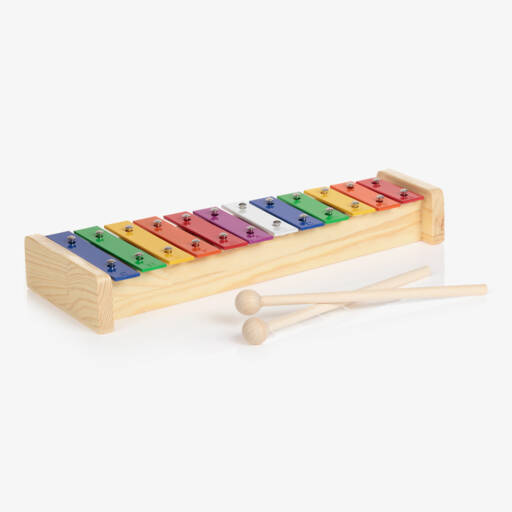 Vilac-Wooden Rainbow Xylophone (33cm) | Childrensalon